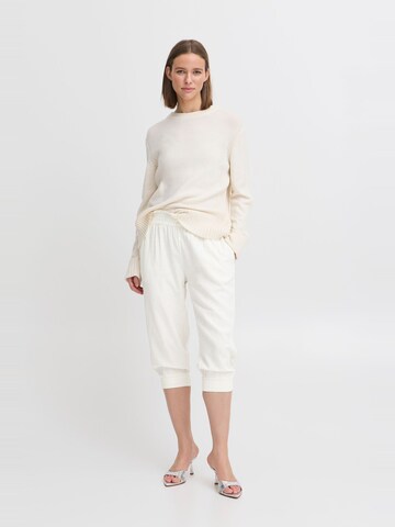 b.young Tapered Chino trousers ' BYFalakka ' in White