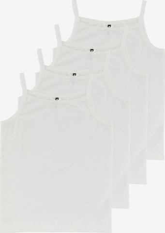 Pieces Kids Top 'Anni' in White: front