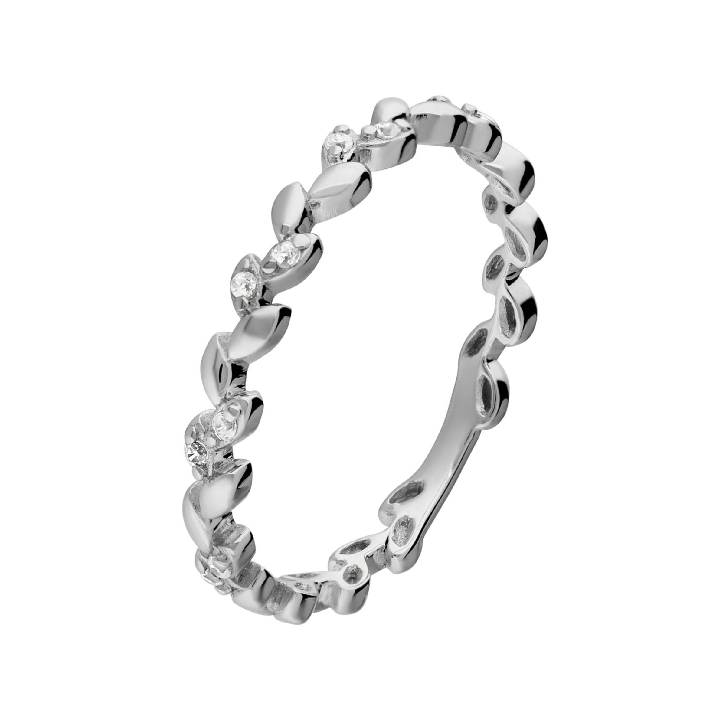 Lucardi Ring 'Klassisch' in Zilver