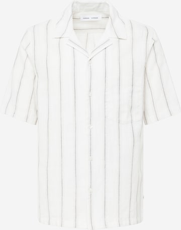 Samsøe Samsøe - Camisa 'Oscar' em branco: frente