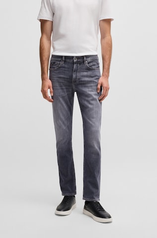 BOSS Slim fit Jeans 'C-Delaware' in Grey: front