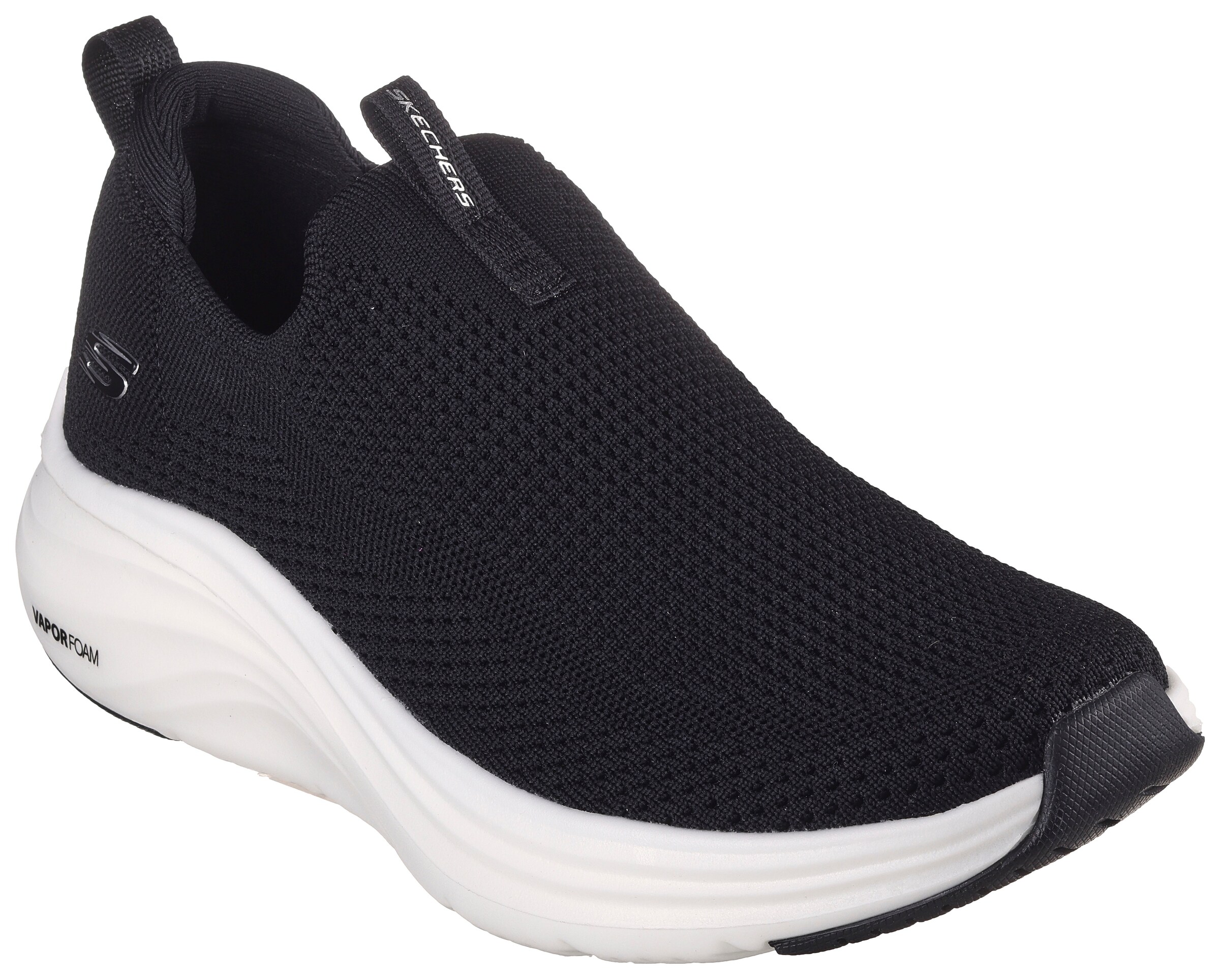 SKECHERS Спортни обувки Slip On 'Vapor' в черно: отпред
