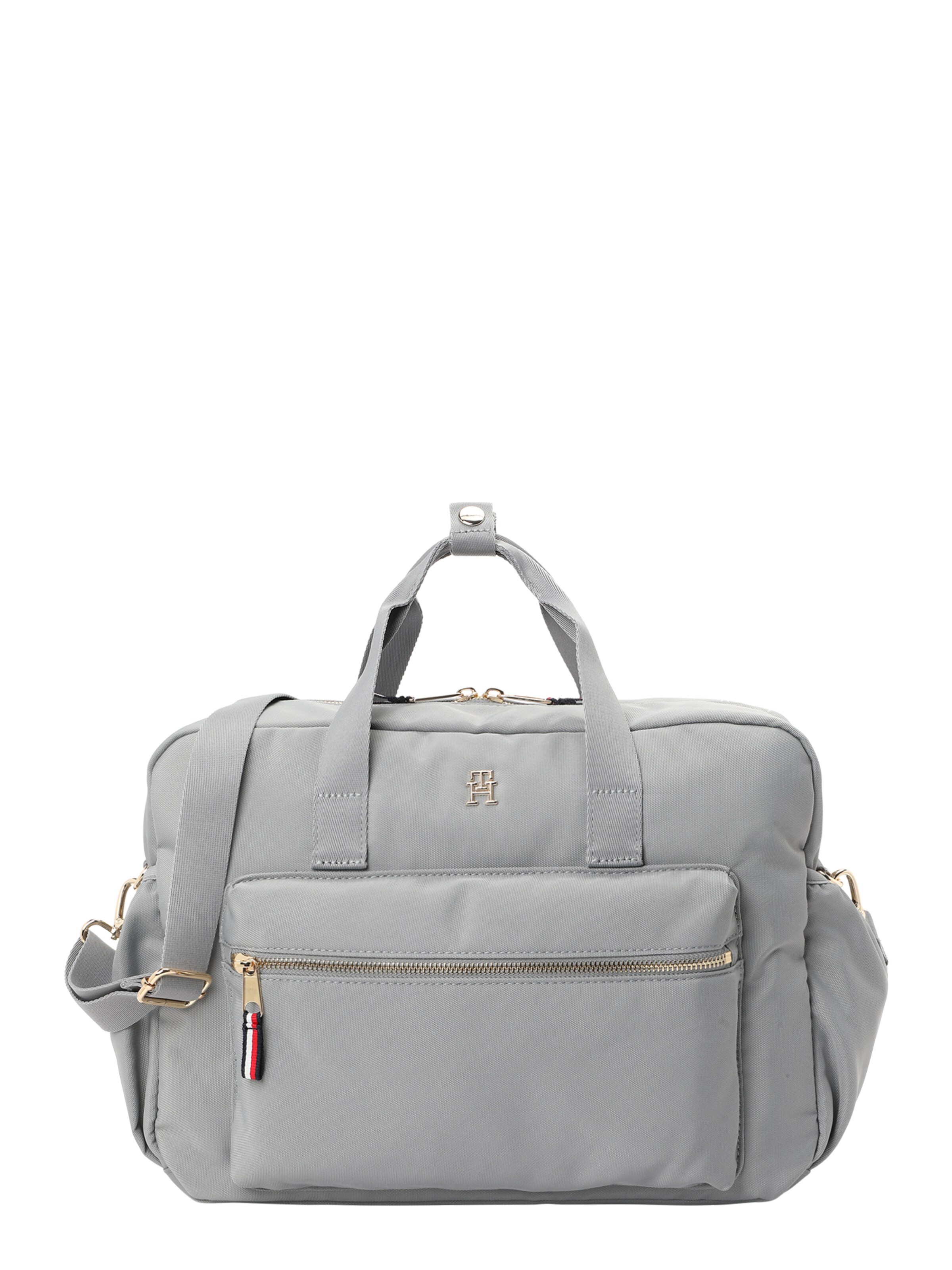 TOMMY HILFIGER Prebaľovacia taška - Sivá: predná strana