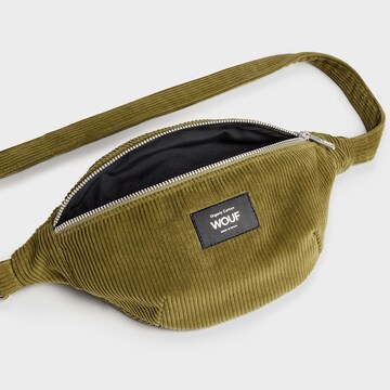 Wouf Fanny Pack 'Corduroy' in Green