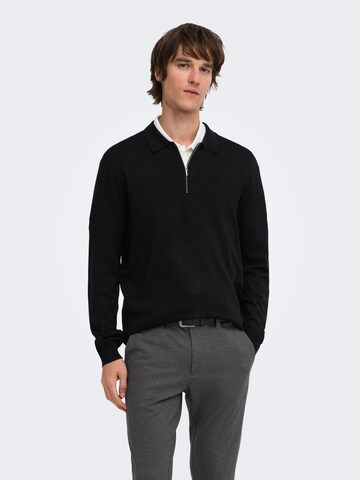 Only & Sons - Jersey 'ONSWyler' en negro: frente