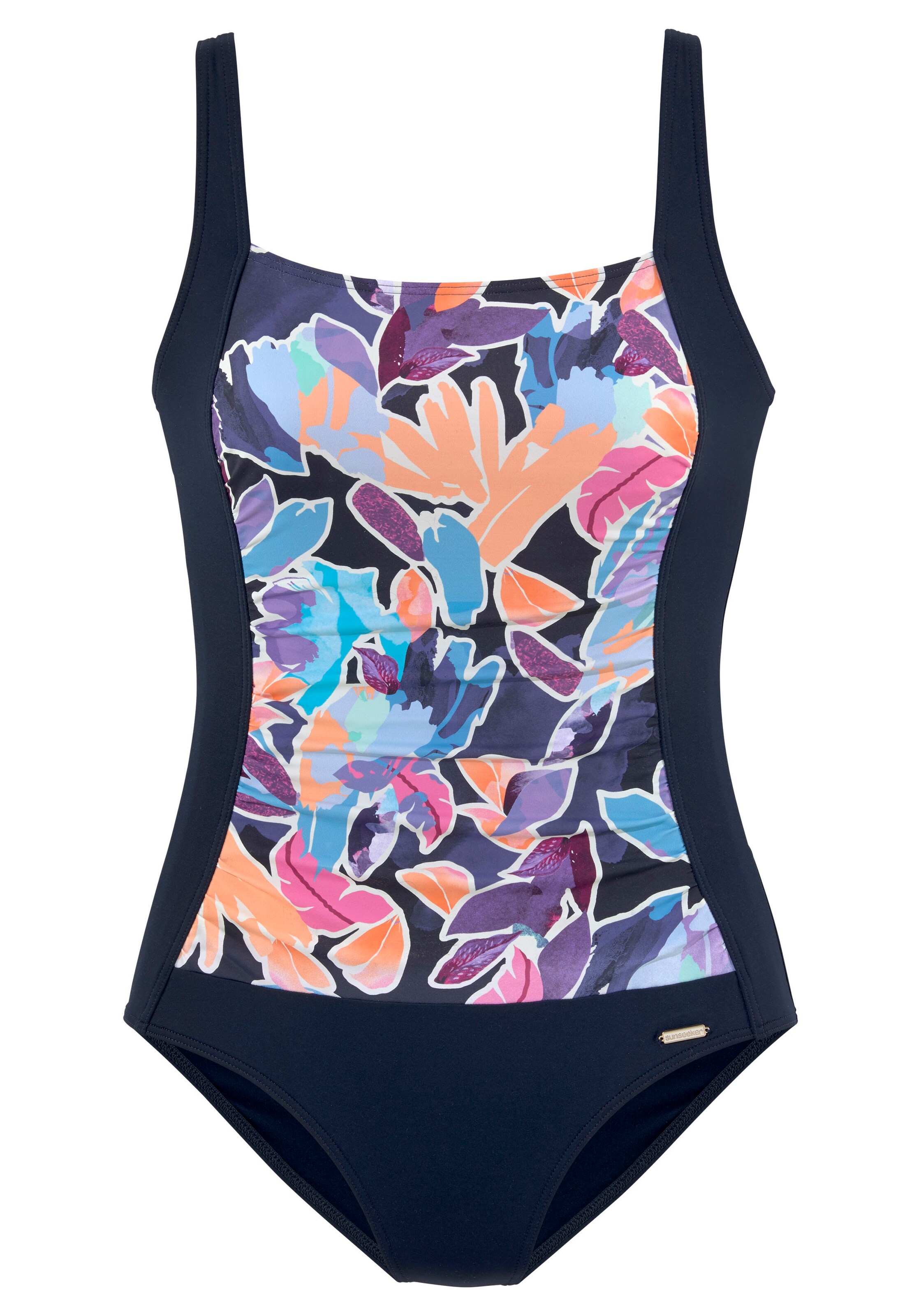 SUNSEEKER Bustier Badeanzug in Blau: Vorderseite