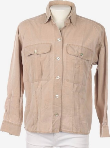 Van Laack Button Up Shirt in XS in Brown: front
