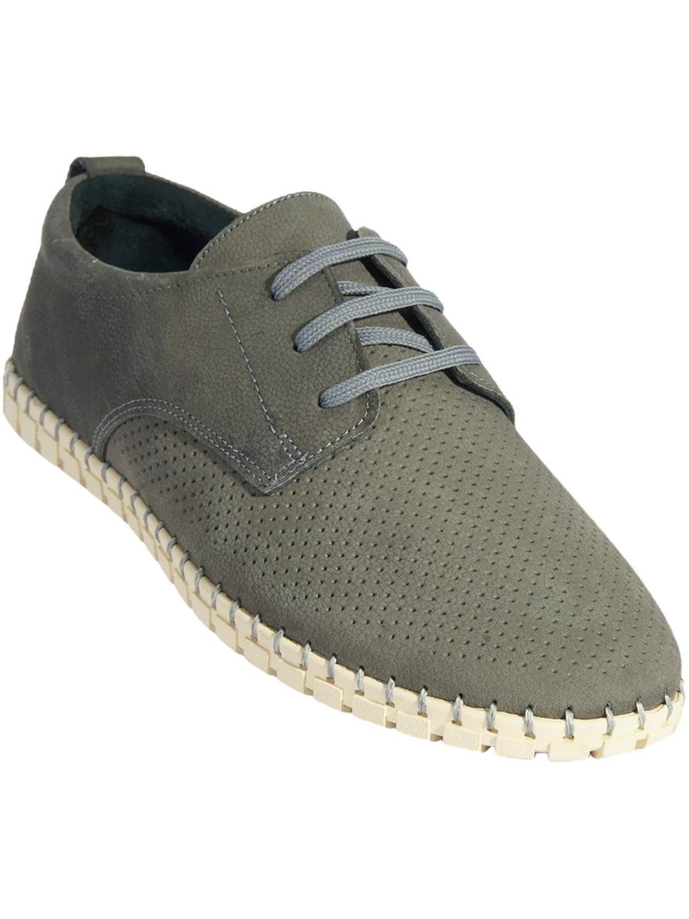 Desa - Zapatillas sin cordones 'Beleg' en gris: frente