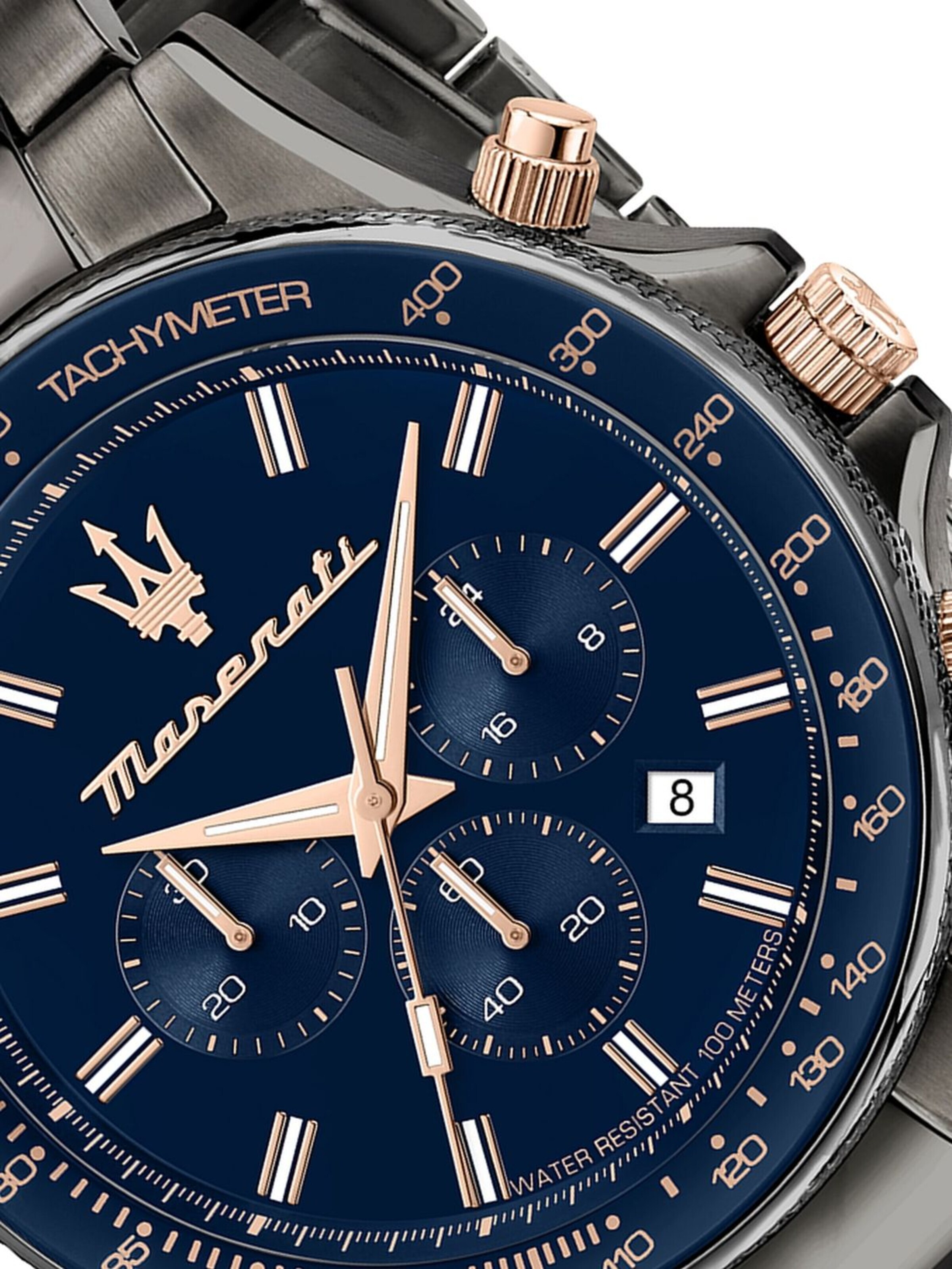 Maserati Analoog horloge in Grijs