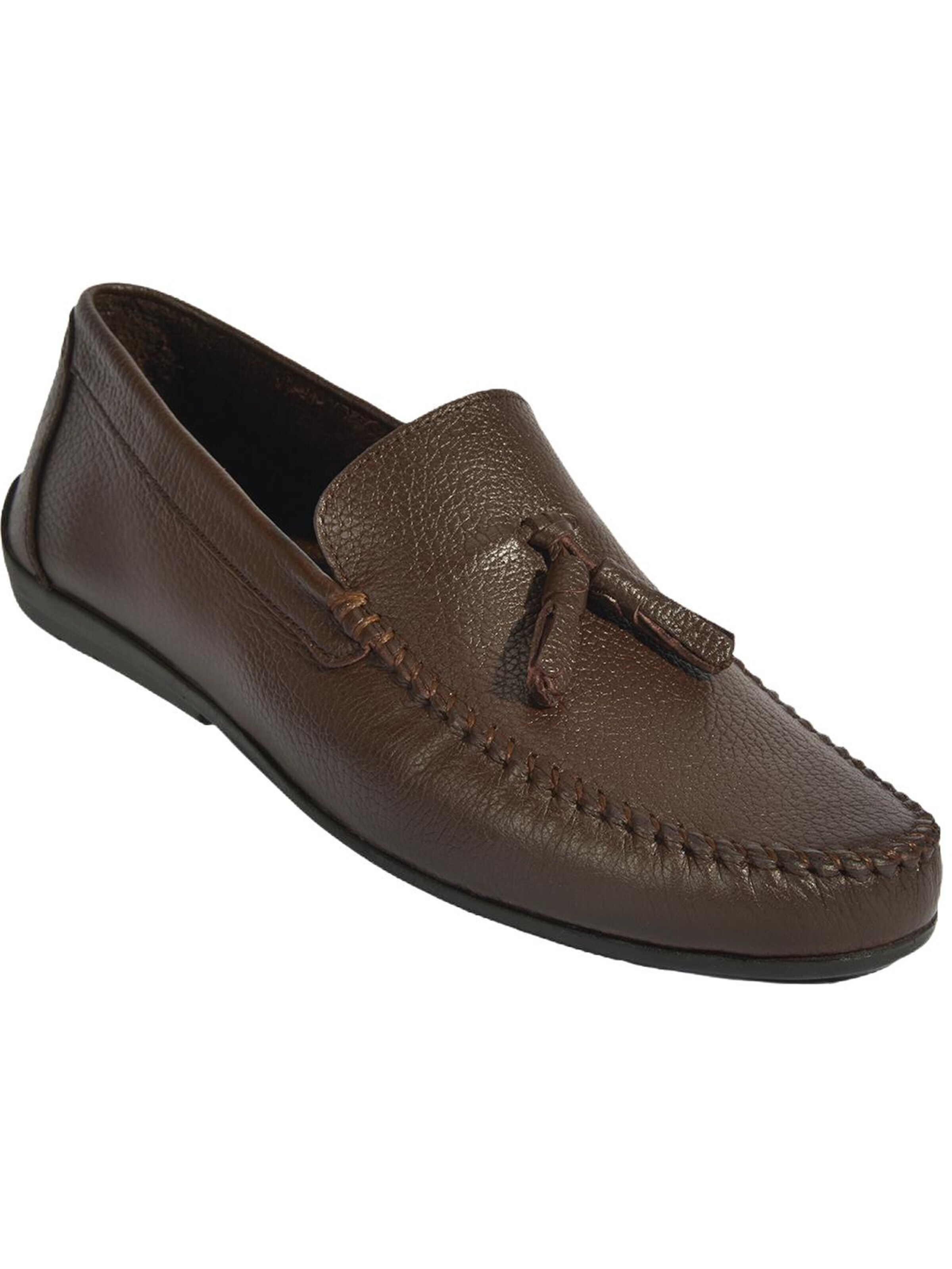 Desa Moccasins 'Slip-Ons' in Brown: front