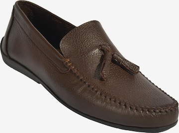 Desa Moccasins 'Slip-Ons' in Brown: front
