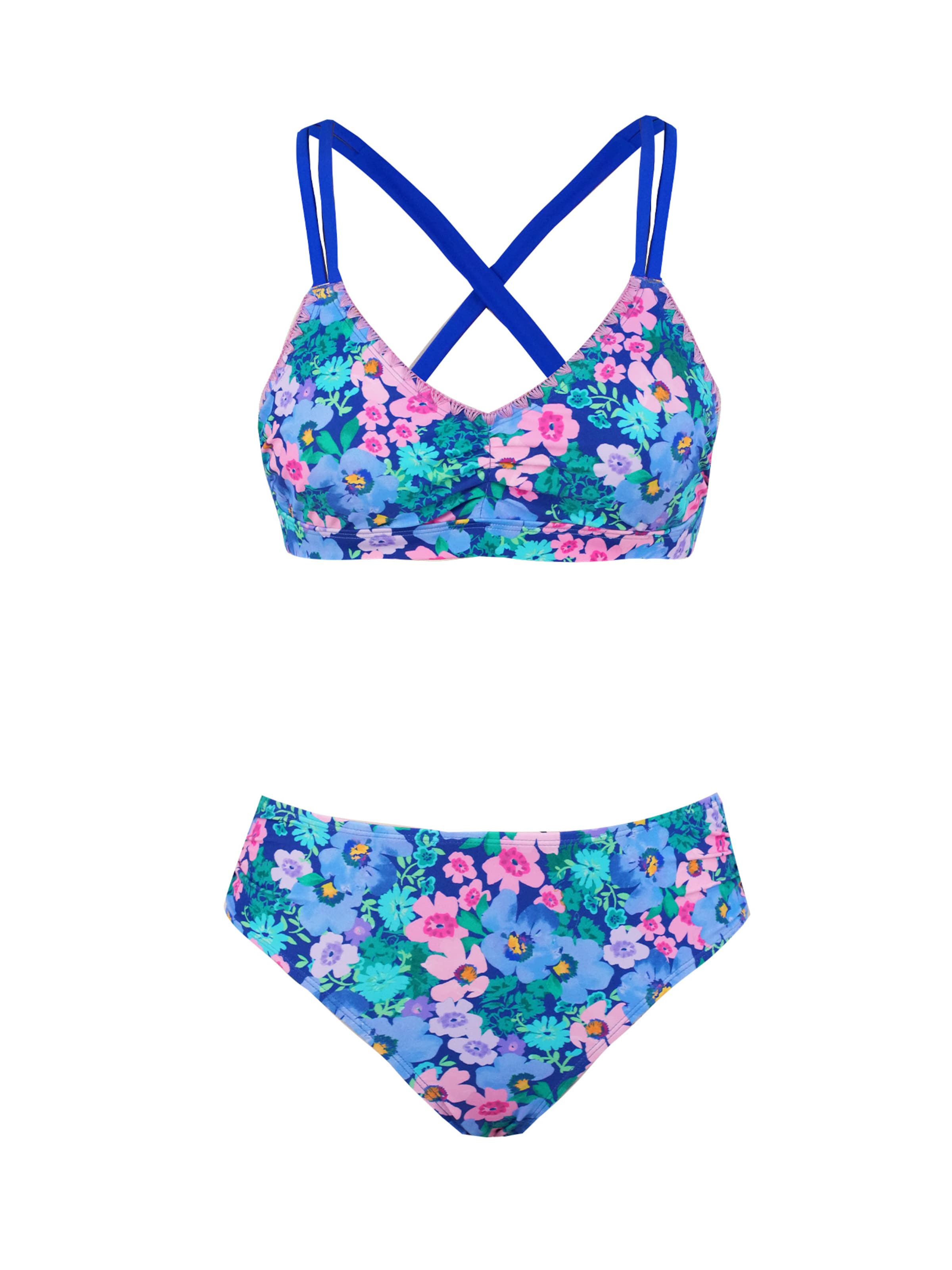 Cupshe Bikini‌‌‌ in Blau: Vorderseite