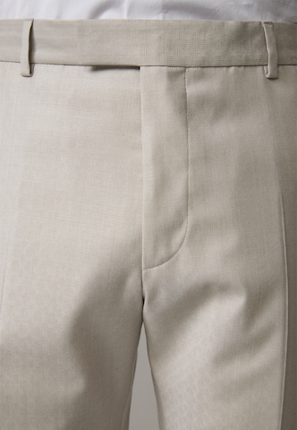 Coupe slim Pantalon à plis STRELLSON en beige