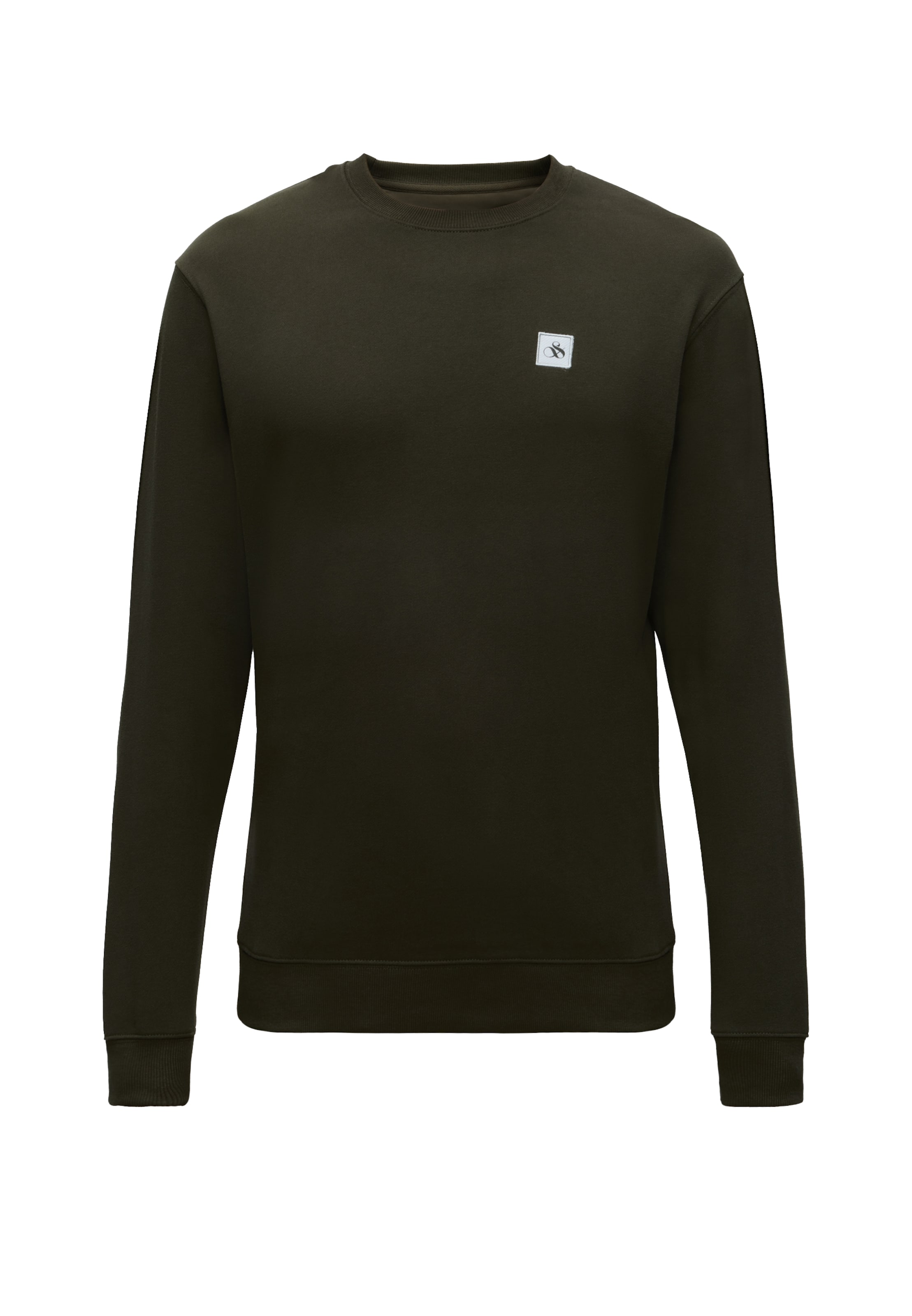 Sweat-shirt 'Seasonal Core' SCOTCH & SODA en vert : devant