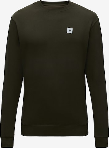 Sweat-shirt 'Seasonal Core' SCOTCH & SODA en vert : devant