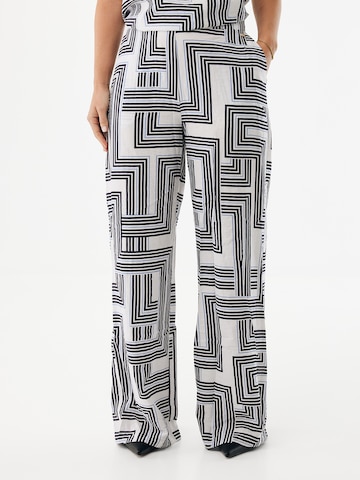 MEXX Loosefit Παντελόνι σε λευκό: μπροστά