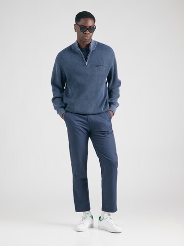 SELECTED HOMME Regular Chino trousers 'SLHMILES SUN' in Blue
