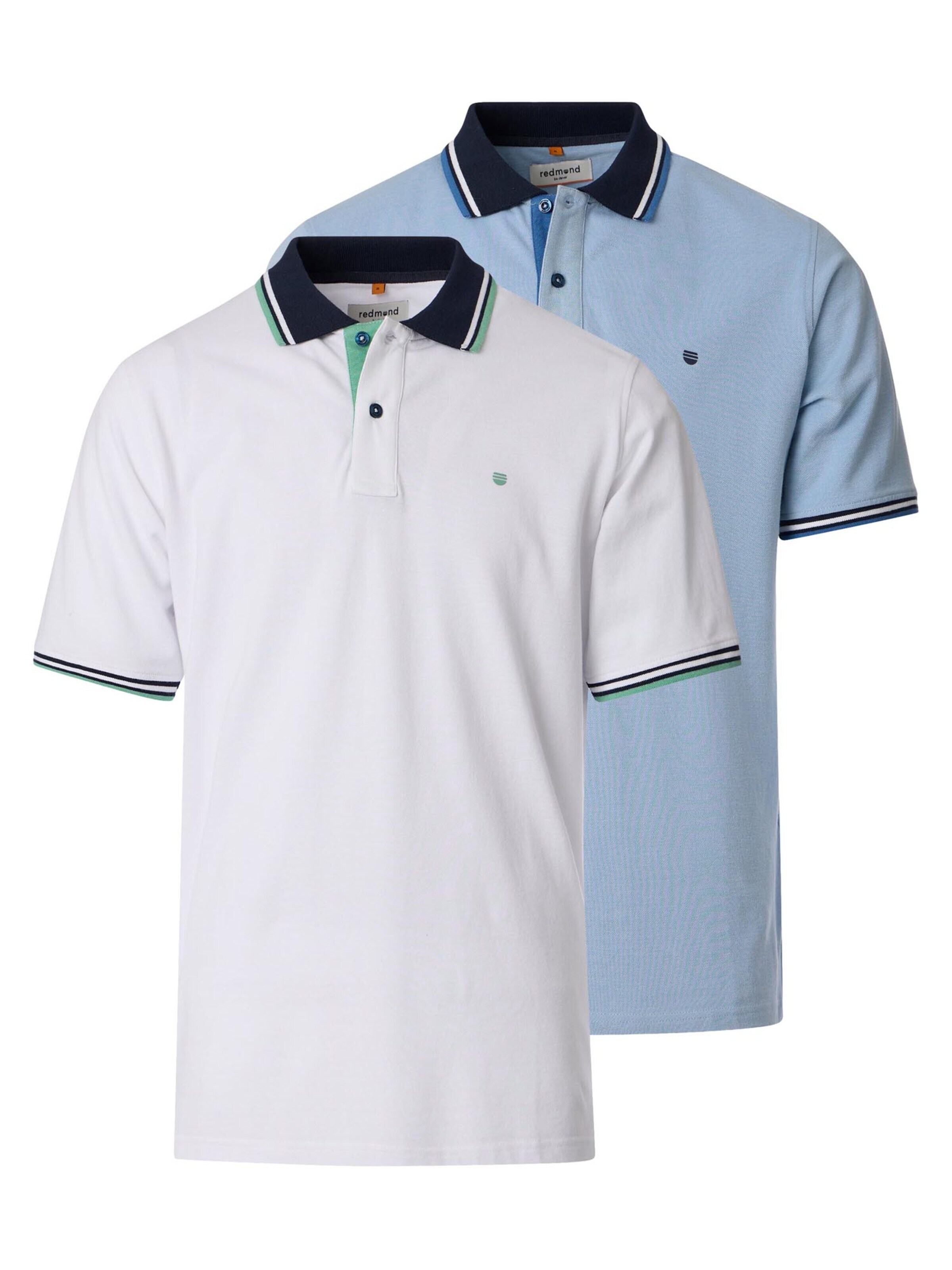 redmond Shirt 'Basic' in Blue: front