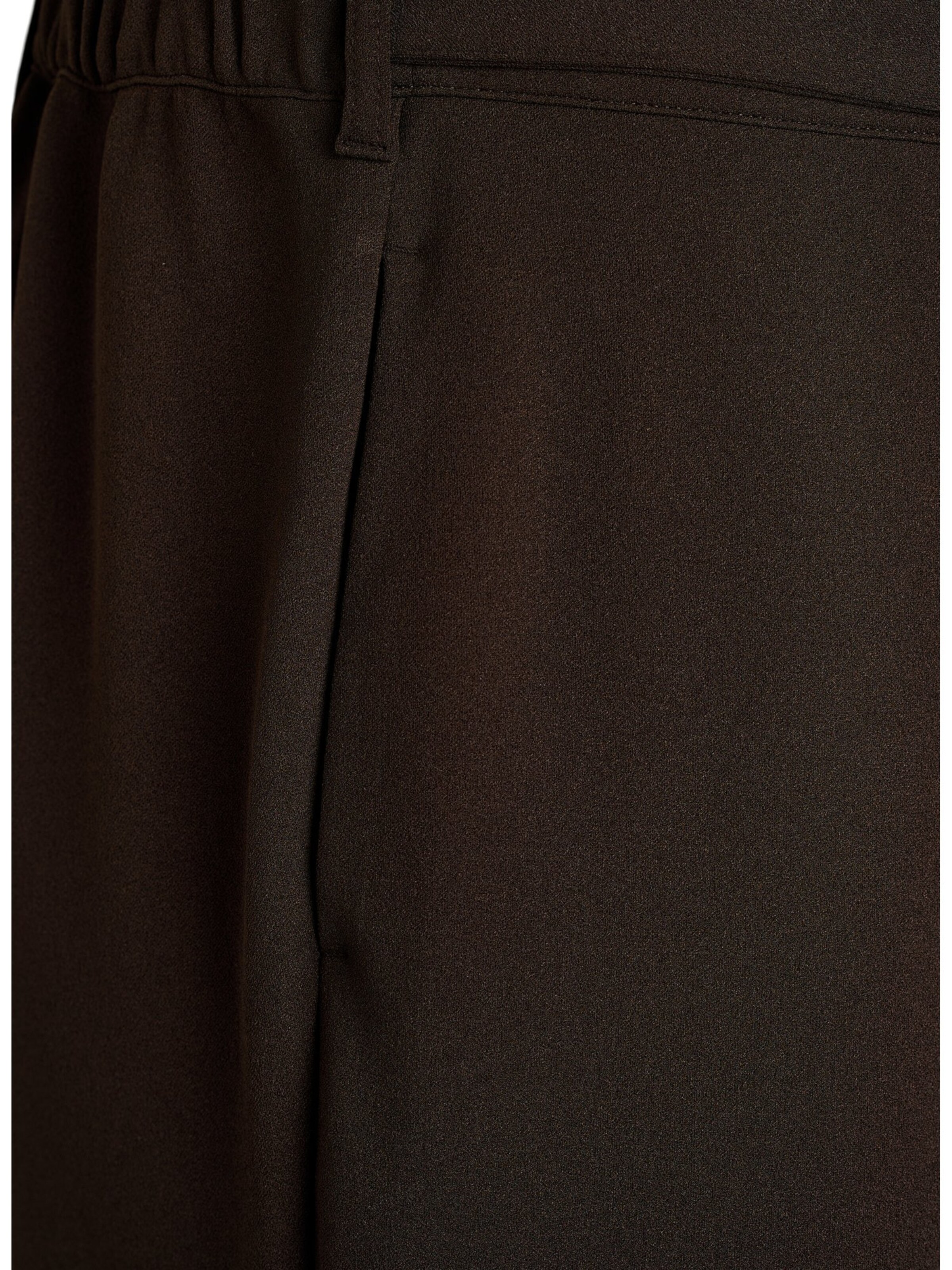 Zizzi Свободный крой Штаны 'Cellie' в Коричневый