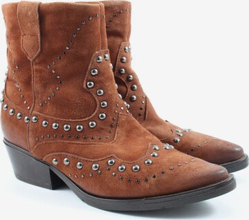 MJUS Dress Boots in 35 in Brown: front