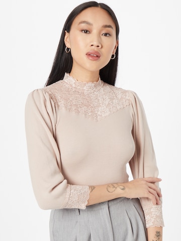 rosemunde Shirt in Roze: voorkant