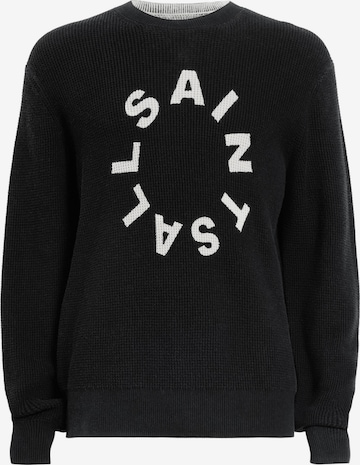 AllSaints Sweater 'PETRA' in Black: front