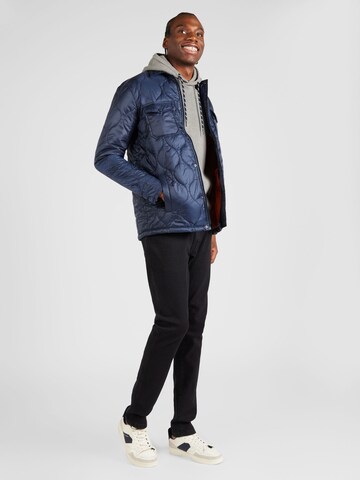 INDICODE JEANS Between-season jacket 'Sloan' in Blue