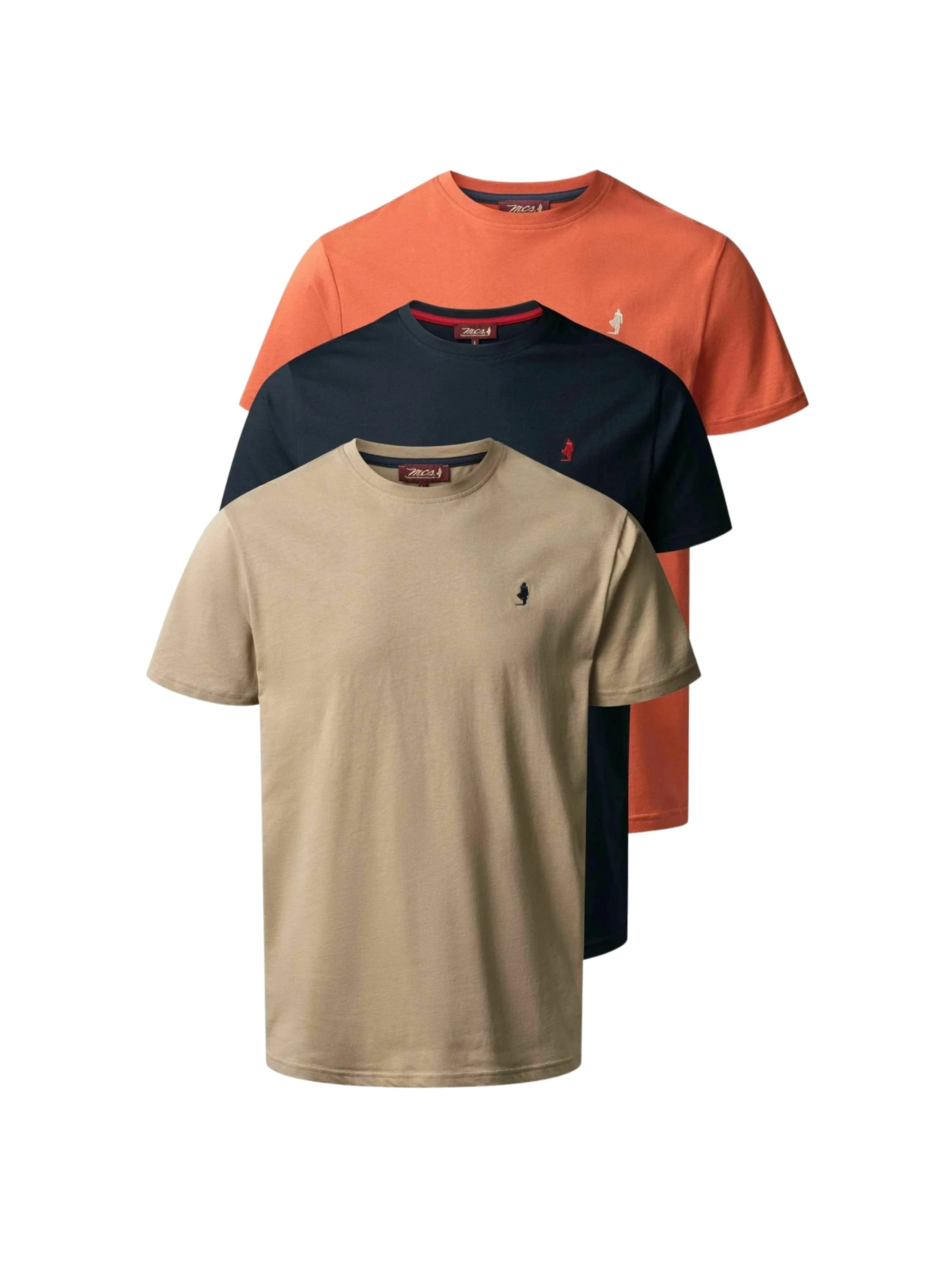 MCS Comfort Fit Skjorte ' Ohio ' i beige: forside