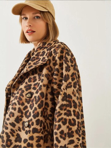 Bianco Lucci Mantel in Schwarz