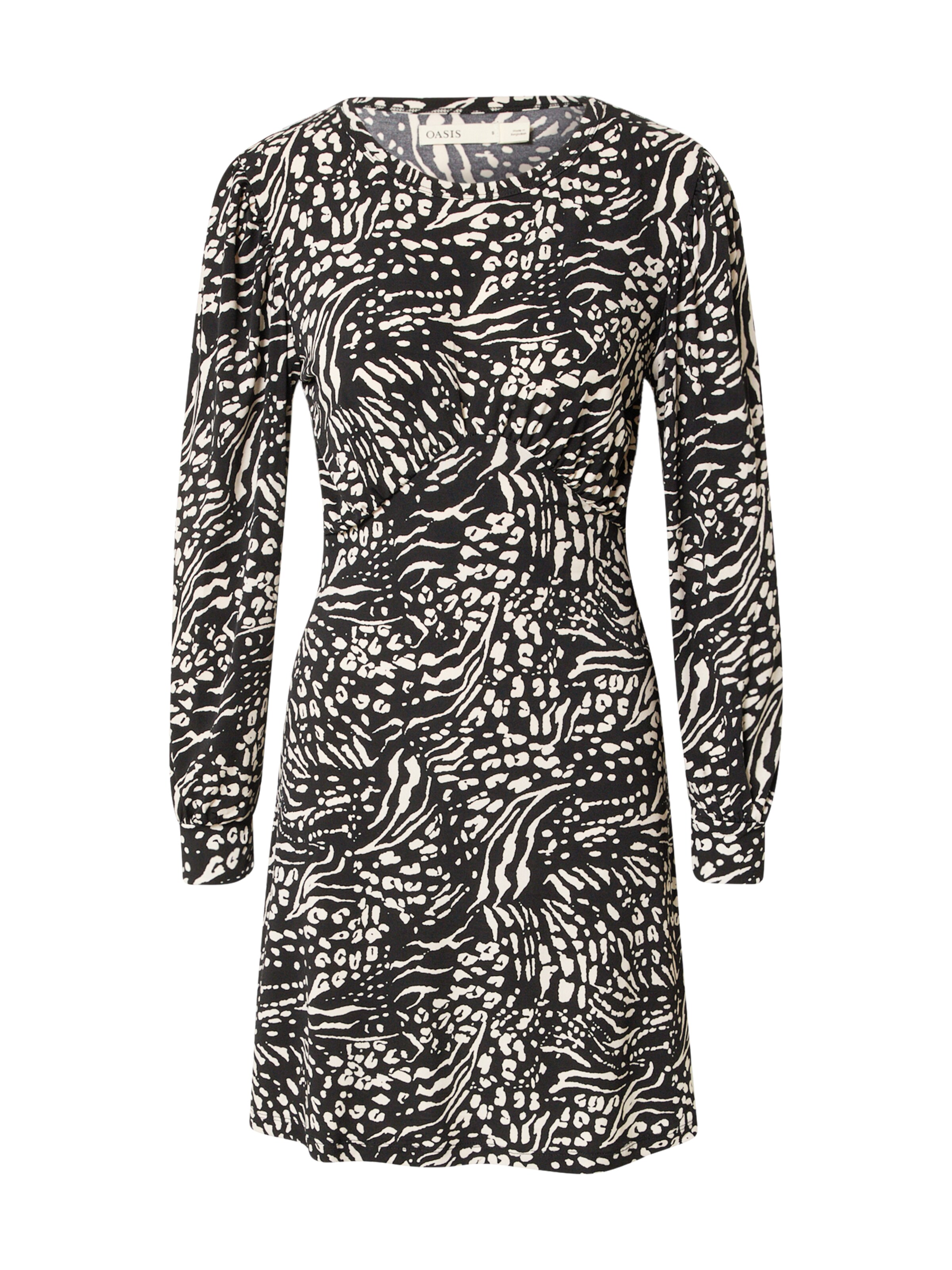 Oasis Dress in Black: front