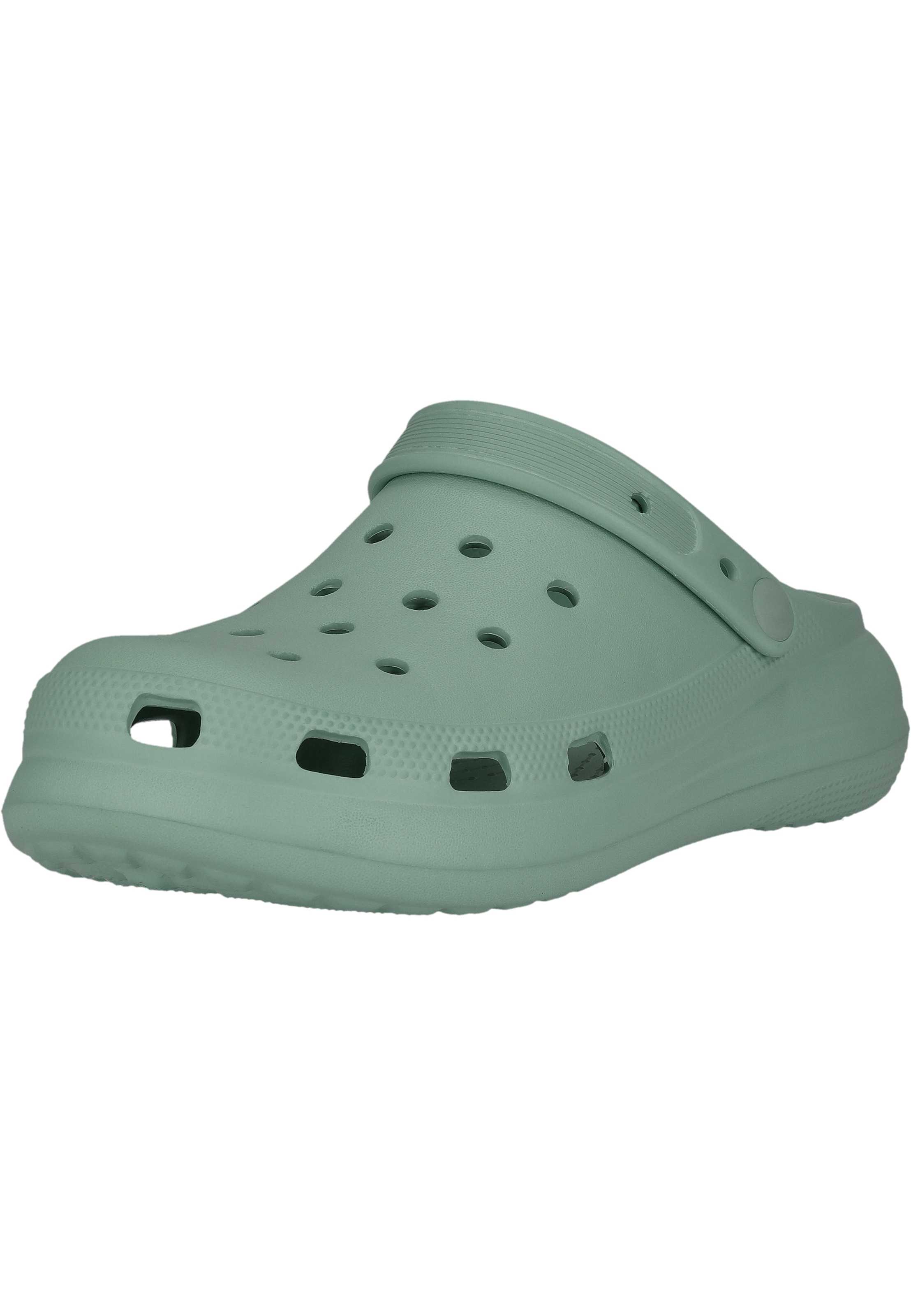 ENDURANCE Clogs in Green: front