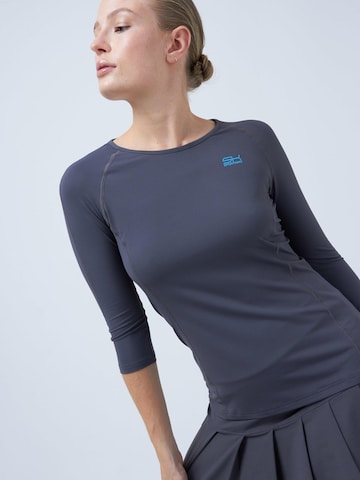 SPORTKIND Funktionsshirt '3/4-Longsleeve Shirt'‌‌‌ in Grau