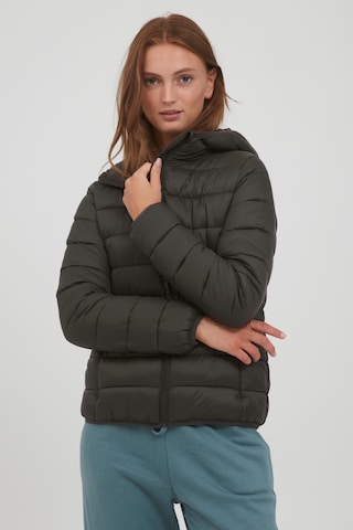 b.young Steppjacke 'BYBELENA JACKET' in Braun: predná strana