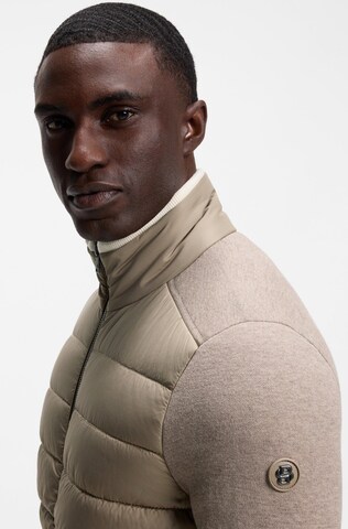 BOSS Between-Season Jacket ' Facente' in Brown
