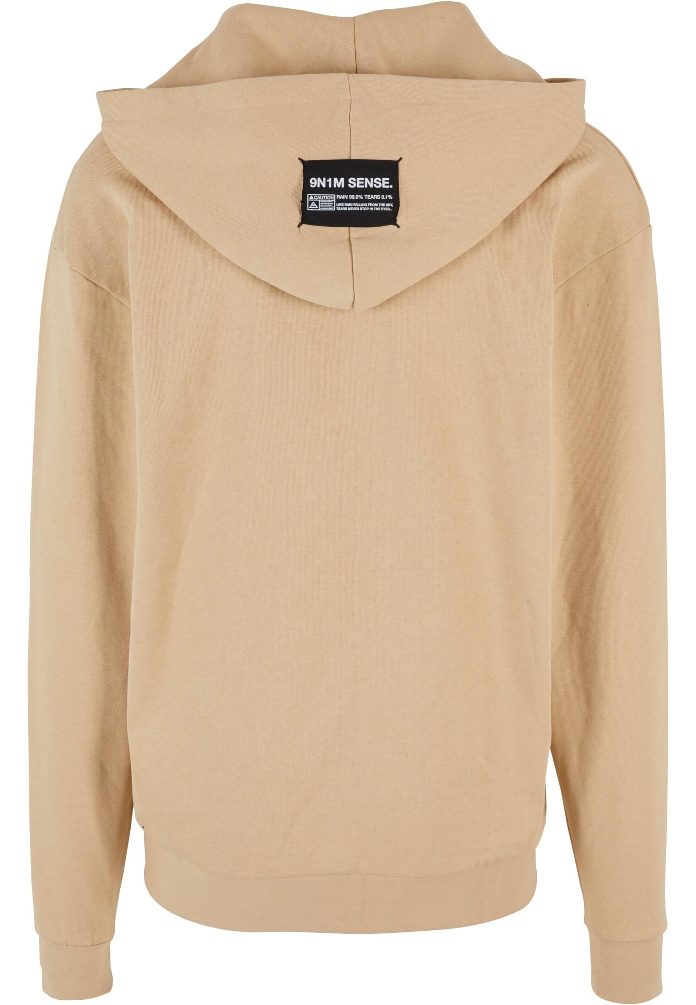 Giacca di felpa 'Essential' di 9N1M SENSE in beige