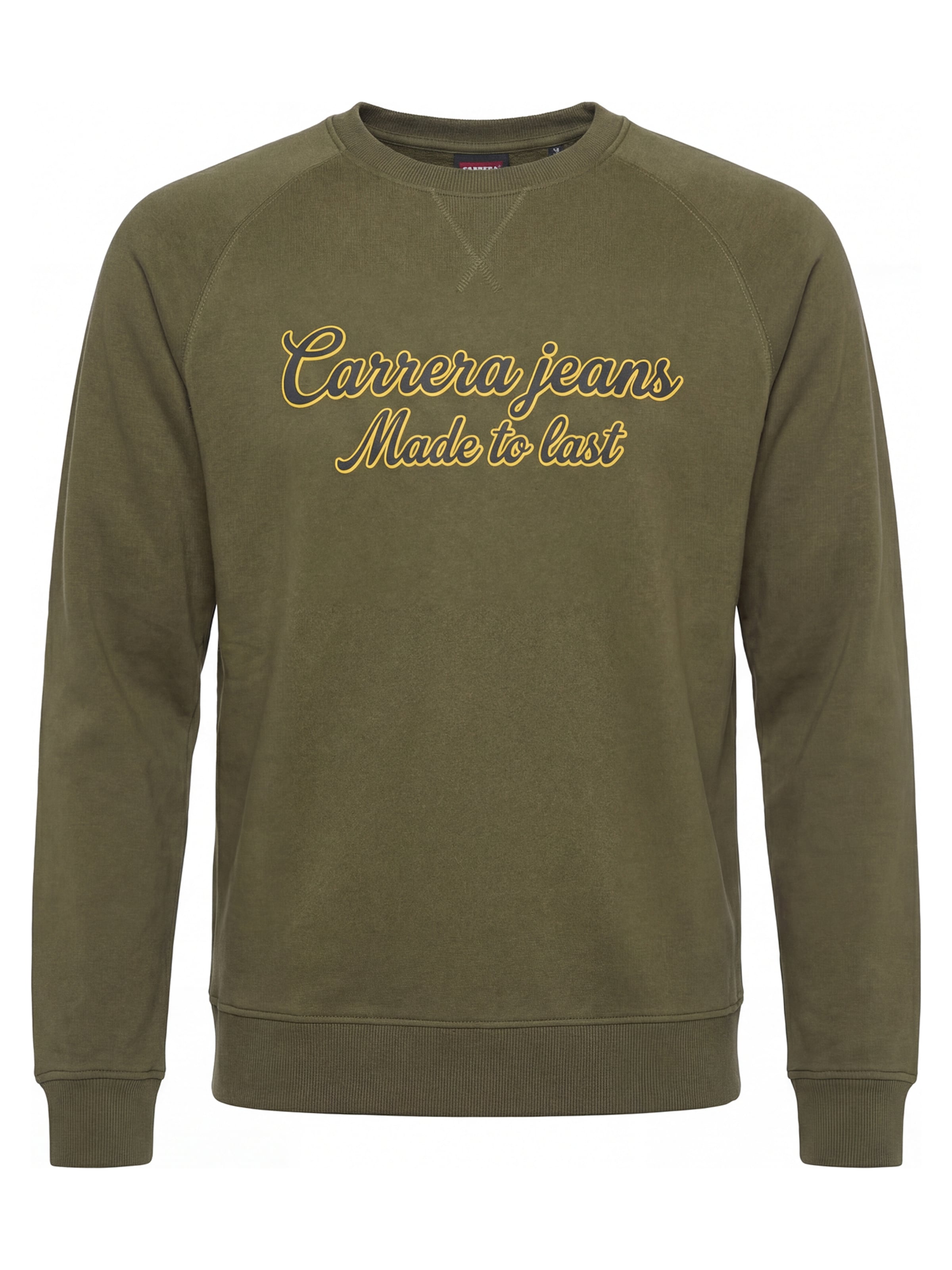 Carrera Jeans Sweatshirt 'Raglan'‌‌‌‌‌‌‌‌‌ in Grün: Vorderseite