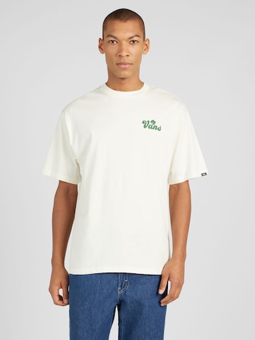 VANS Тениска 'DICED' в бяло