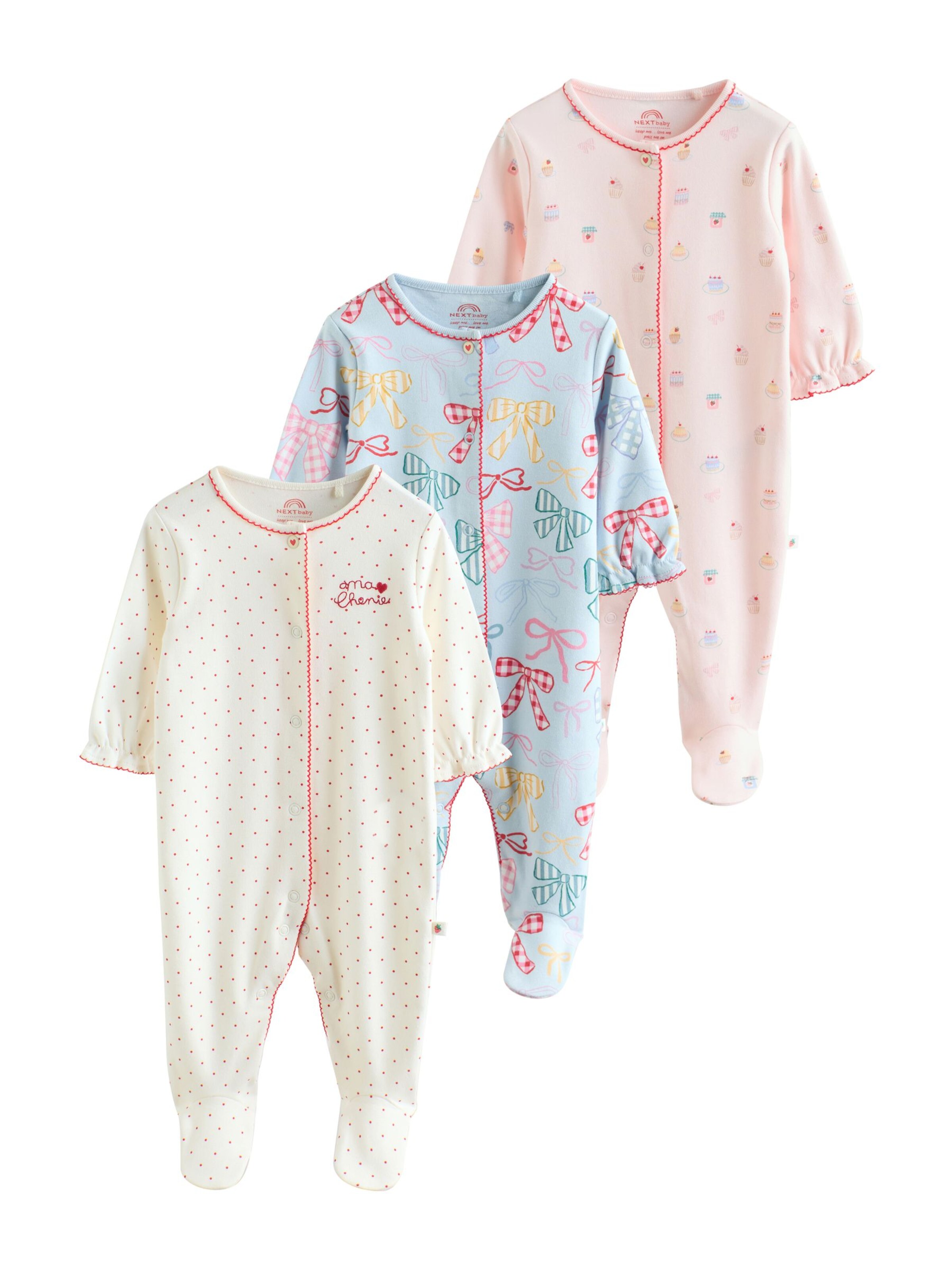 Next Pajamas in Blue: front