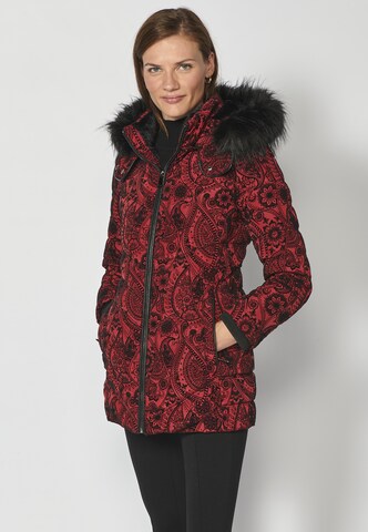 KOROSHI Between-Season Jacket in Red