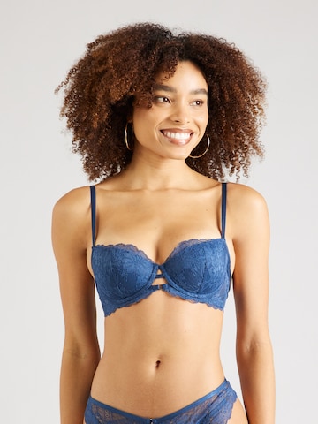 Balconnet Soutien-gorge 'Josefina' Hunkemöller en bleu : devant