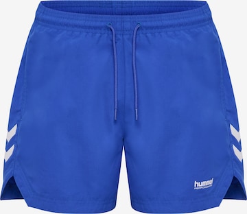Hummel Board Shorts in Blue: front