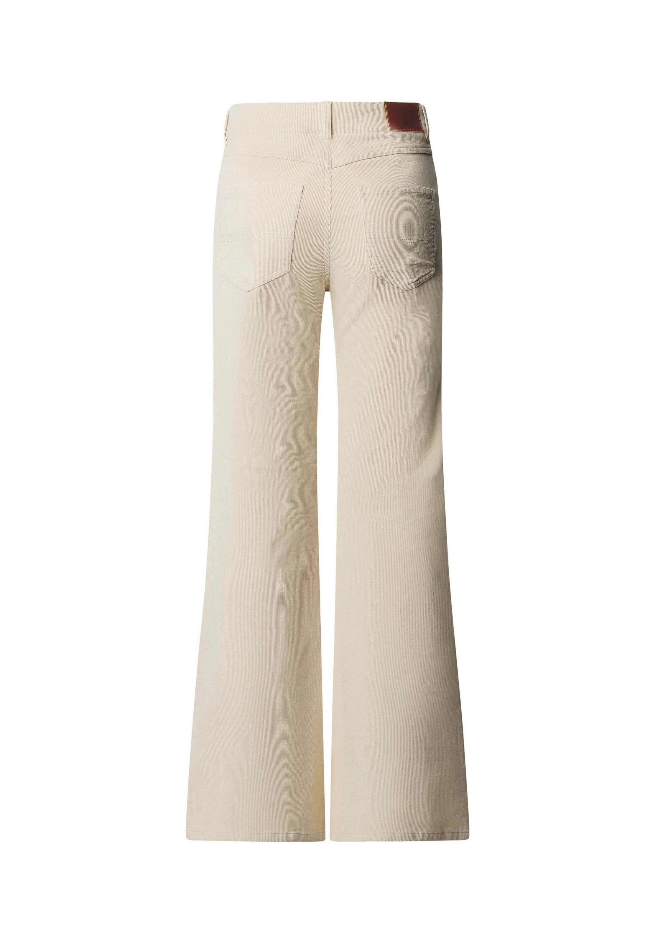 Pepe Jeans - Acampanado Pantalón 'Willa' en blanco