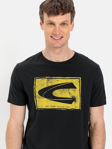 CAMEL ACTIVE T-Shirt in Schwarz
