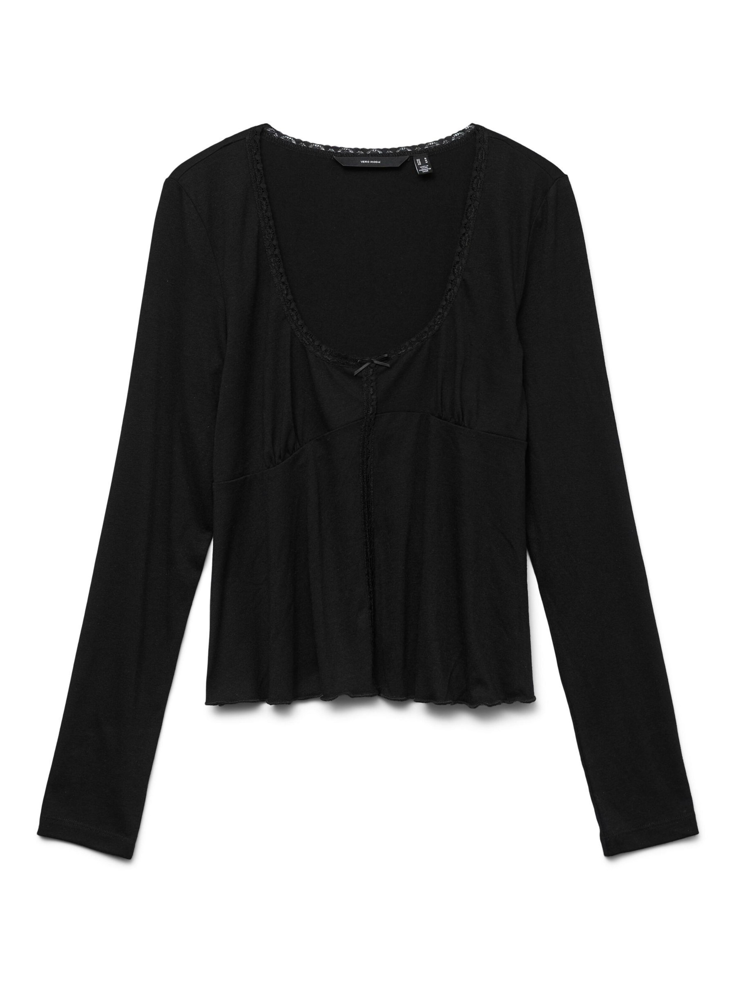 VERO MODA Shirt 'Tia' in Black: front