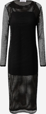 EDITED Knitted dress 'Zuleika' in Black: front