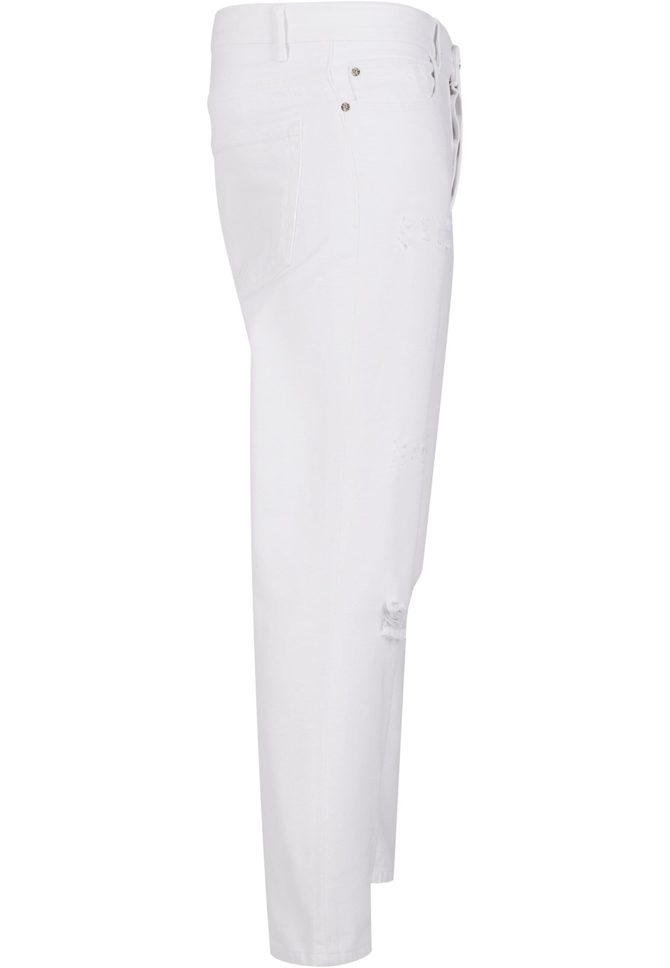 2Y Premium Regular Jeans in Weiß