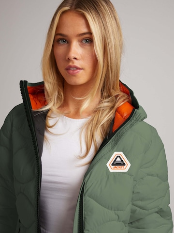 JACK1T Outdoorjas ' ORB1T Steppjacke ' in Groen