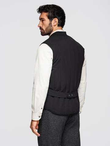 Ombre Bodywarmer 'Javj' in Zwart