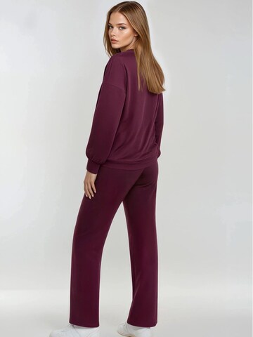 Hiccup - Calças de fato em vermelho