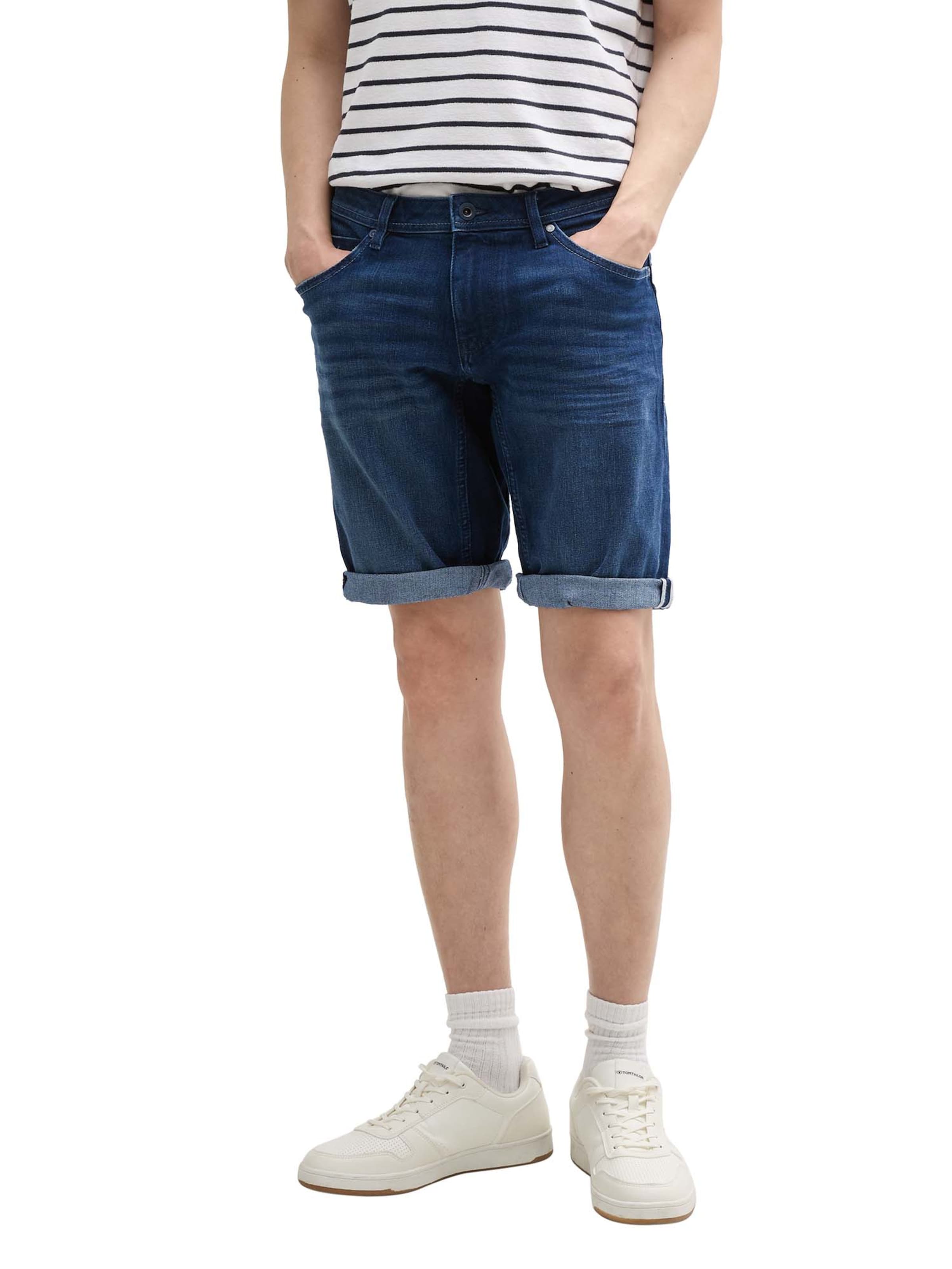 TOM TAILOR Štandardný strih Džínsy 'JOSH' - Modrá: predná strana